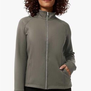 32 degrees heat zip up plus size jacket size XXL soft comfy spring coat